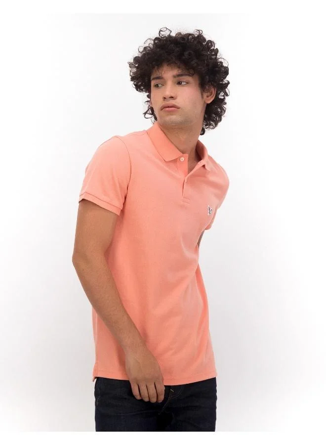 امريكان ايجل Logo Detail Short Sleeve Polo Shirt