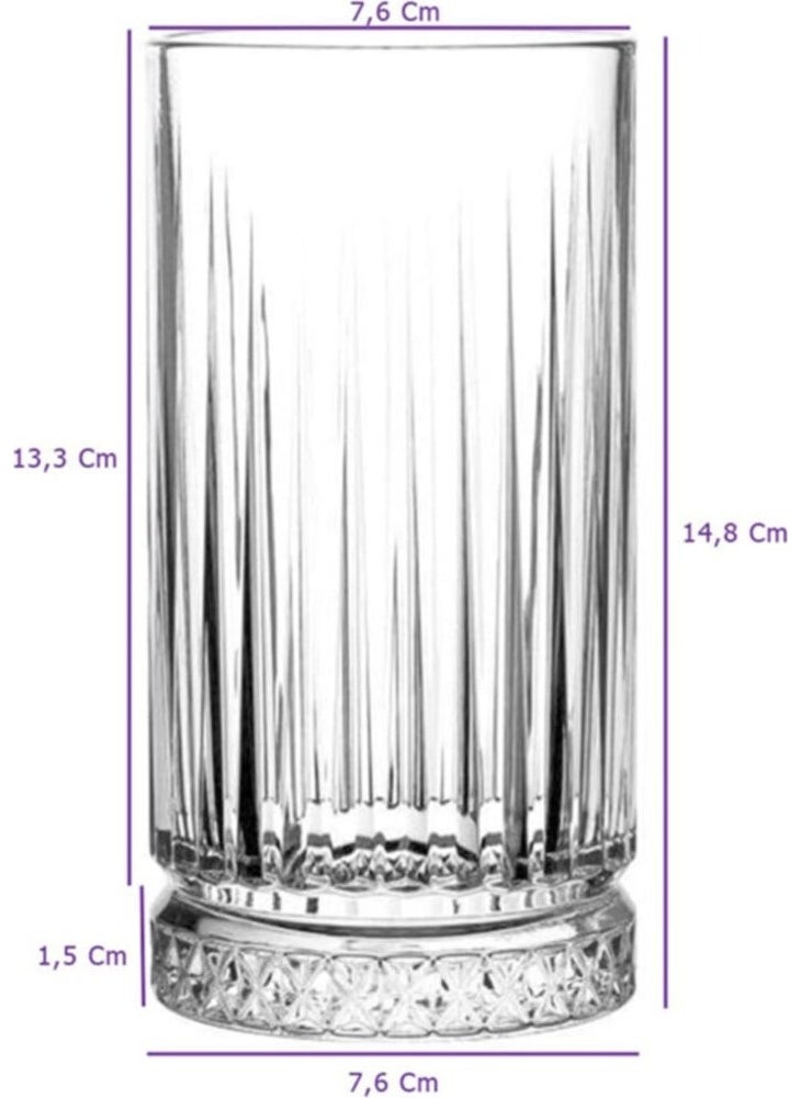 520015 Elysia 4-Piece Glass - 445 ml
