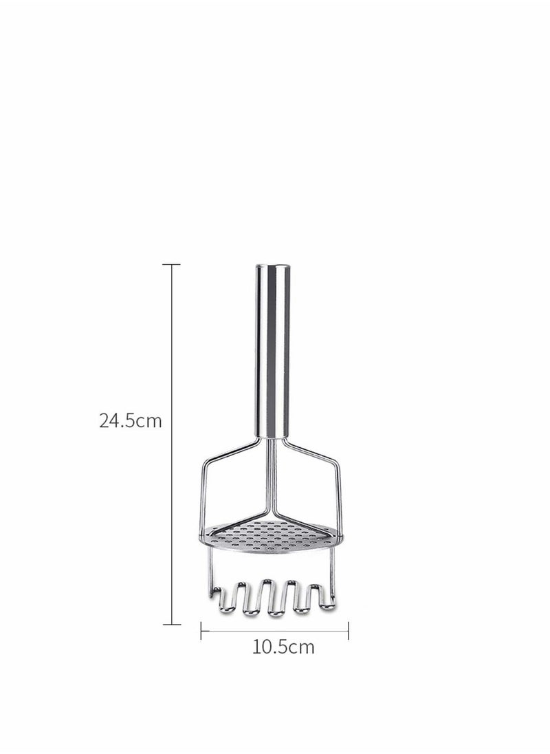SYOSI - Dual-Action Potato Masher and Ricer - Image 1