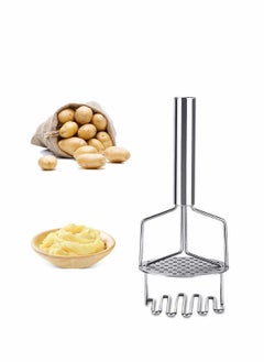 SYOSI Dual-Action Potato Masher and Ricer  - Image 1
