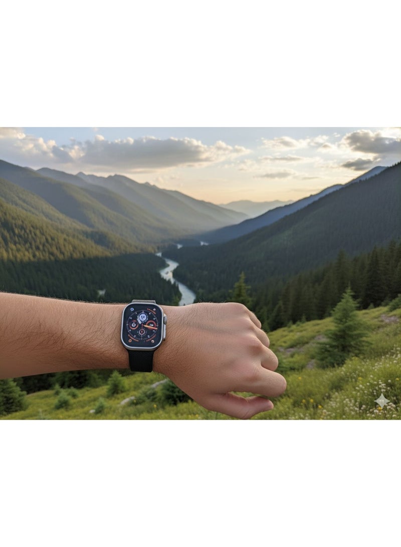 Fox Core Smart Watch s9 Ultra Wireless Call And Near Field Communication (GOLD) - Image 4