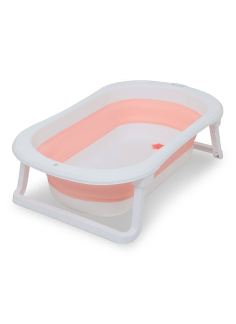 Nurtur Collapsible Baby Bathtub  Mini swimming pool bather for baby with Non slip design  Pink