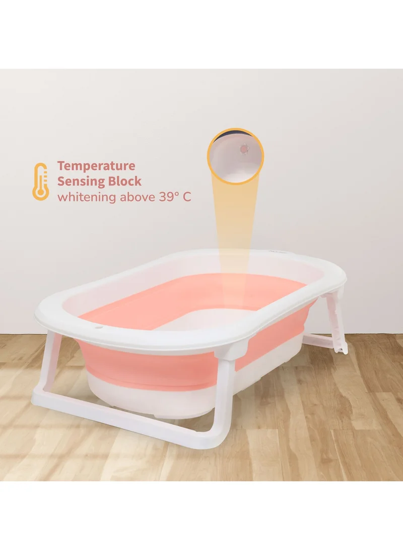 Nurtur Nurtur Collapsible Baby Bathtub  Mini swimming pool bather for baby with Non slip design  Pink