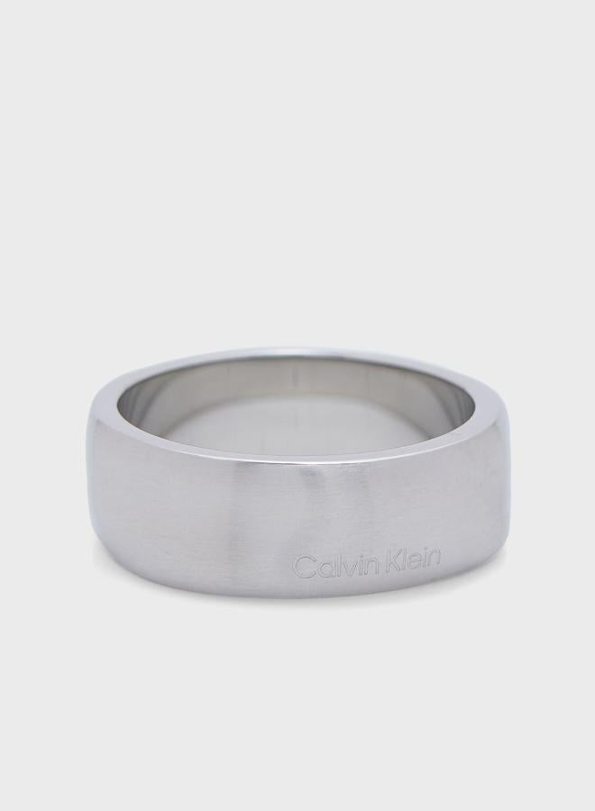 CALVIN KLEIN Ring in Stainless Steel - Image 1