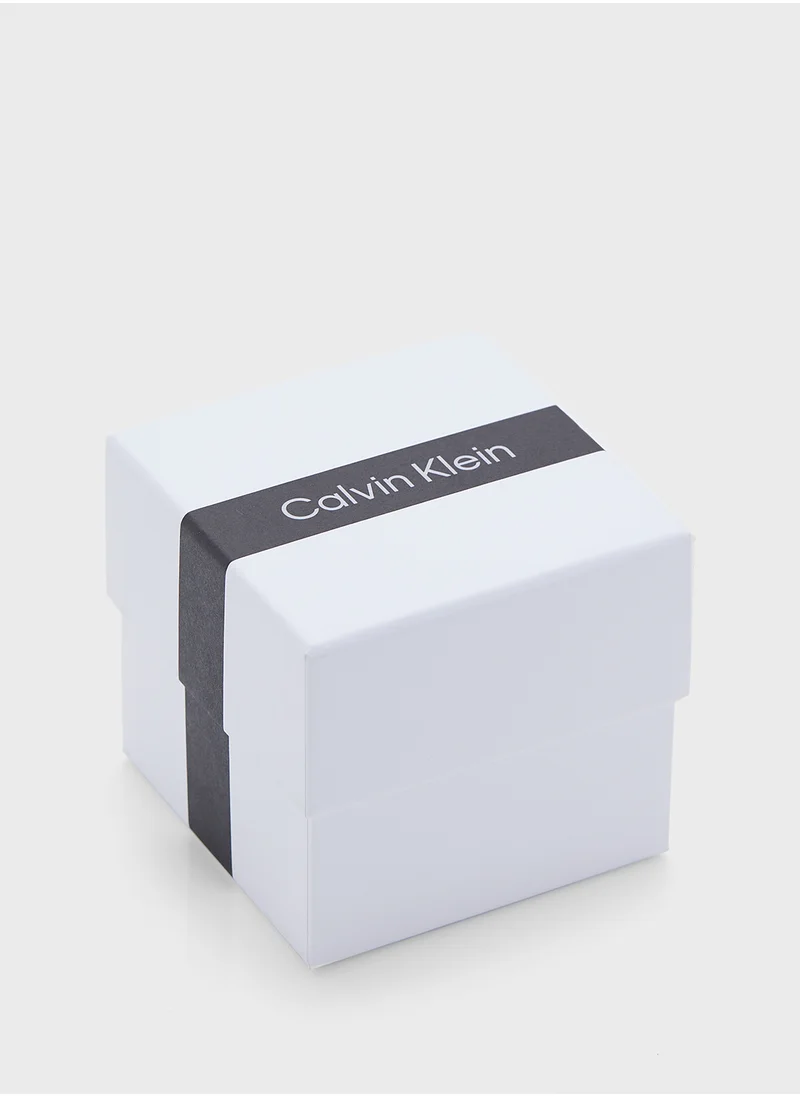 CALVIN KLEIN Ck Metallic Waves  Ring