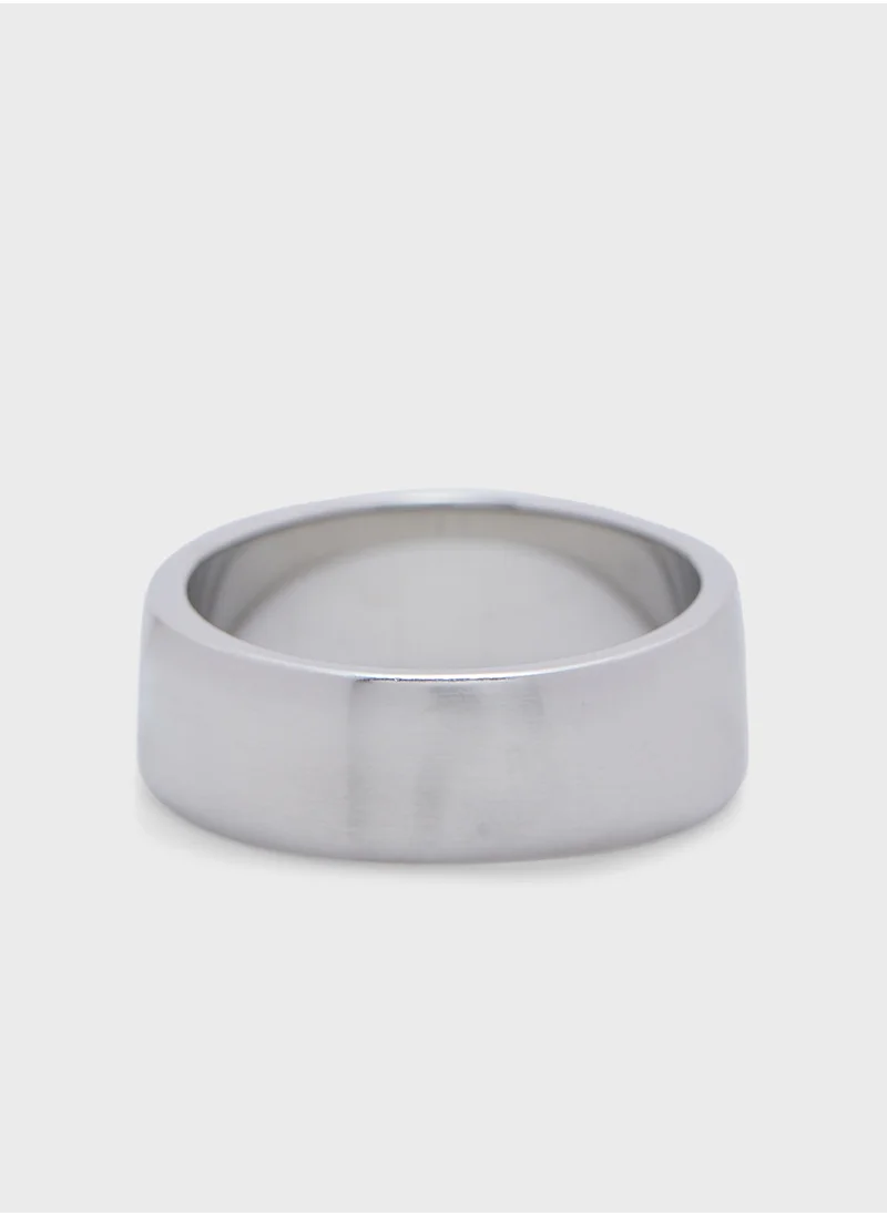 CALVIN KLEIN Ck Metallic Waves  Ring