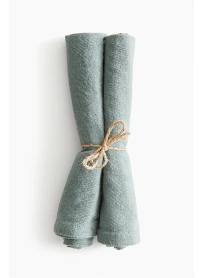 H&M 2-pack linen-blend napkins