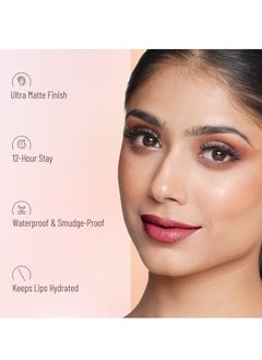 Swiss Beauty Swiss Beauty Matte Long Lasting Crayon Lipstick Coffee 3.5G  - Image 3