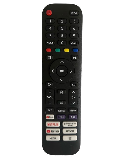 UNIVERAL Replacement Remote Control For Hisense TVs,