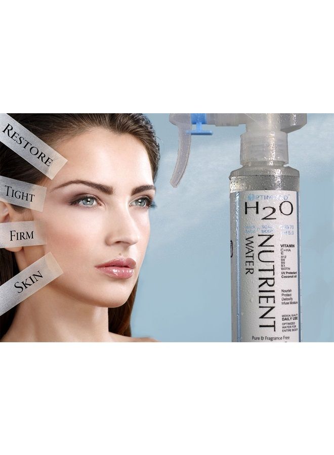 OPTIMIZED أفضل رذاذ مرطب خفيف مضاد للشيخوخة للشعر والوجه والبشرة، تونر فيتامين C + سيروم حمض الهيالورونيك، أقصى قوة سريرية من دكتور حاصل على دكتوراه من جامعة ستانفورد! زيت جوز الهند MULTI-BOND، س - Image 3