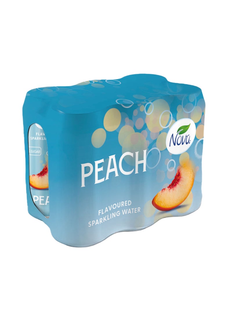 Peach Flavoured Sparkling Water