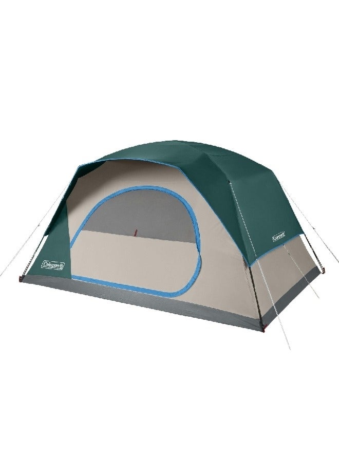 كولمان 2156401 كولمان سكاي دوم خيمة للتخييم الخارجي 8 أشخاص ايفرجرين 12 x 9 قدم - Image 1