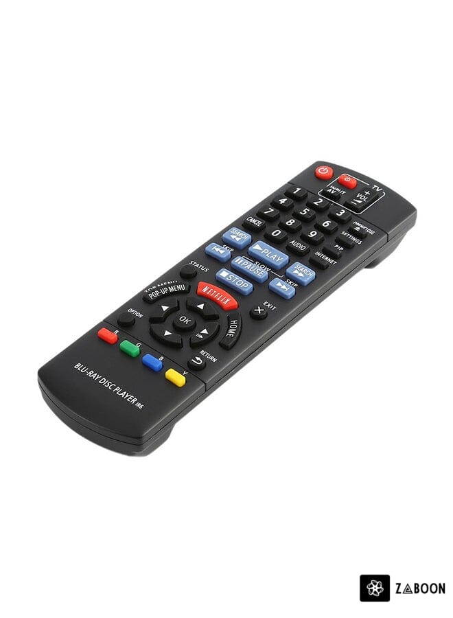 Zaboon TV Remote Control For Panasonic Black