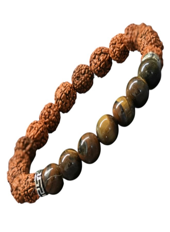 Japam Rudraksha Tiger Eye Power Band - Image 1