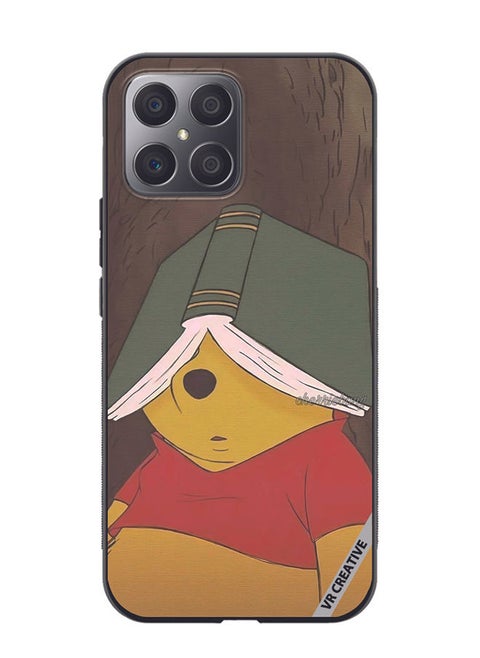 Protective Case Cover For Honor X8 Pooh Design Multicolour