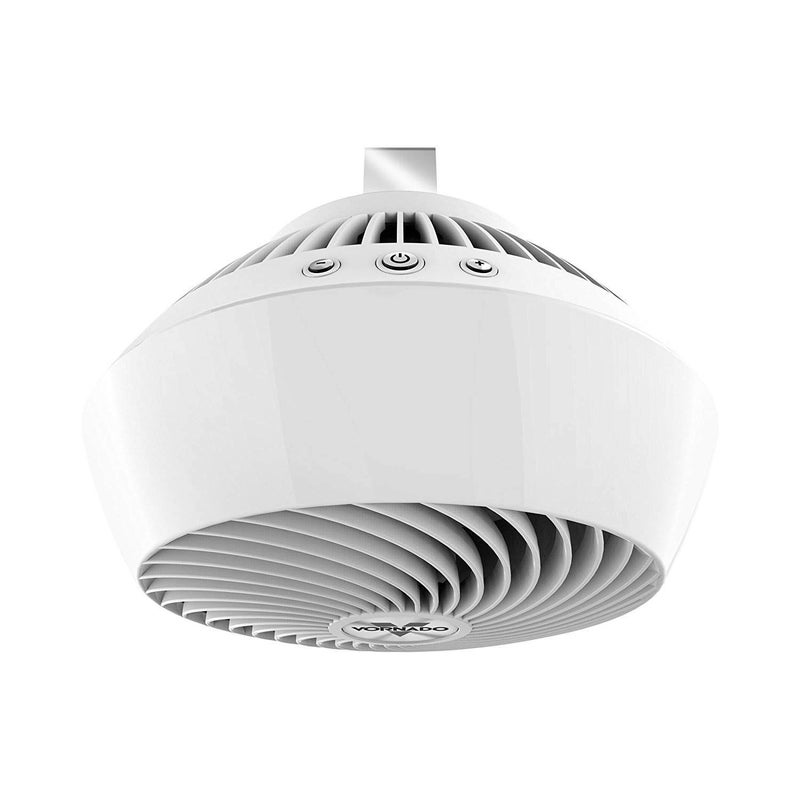 Vornado 560 Whole Room Air Circulator, Medium Floor Fan with 4 Speeds, Adjustable Tilt, Easy to Clean, Adjustable Tilt Chrome Glide Bar, Quiet Fan for Home, Office, and Bedroom, White - Image 3