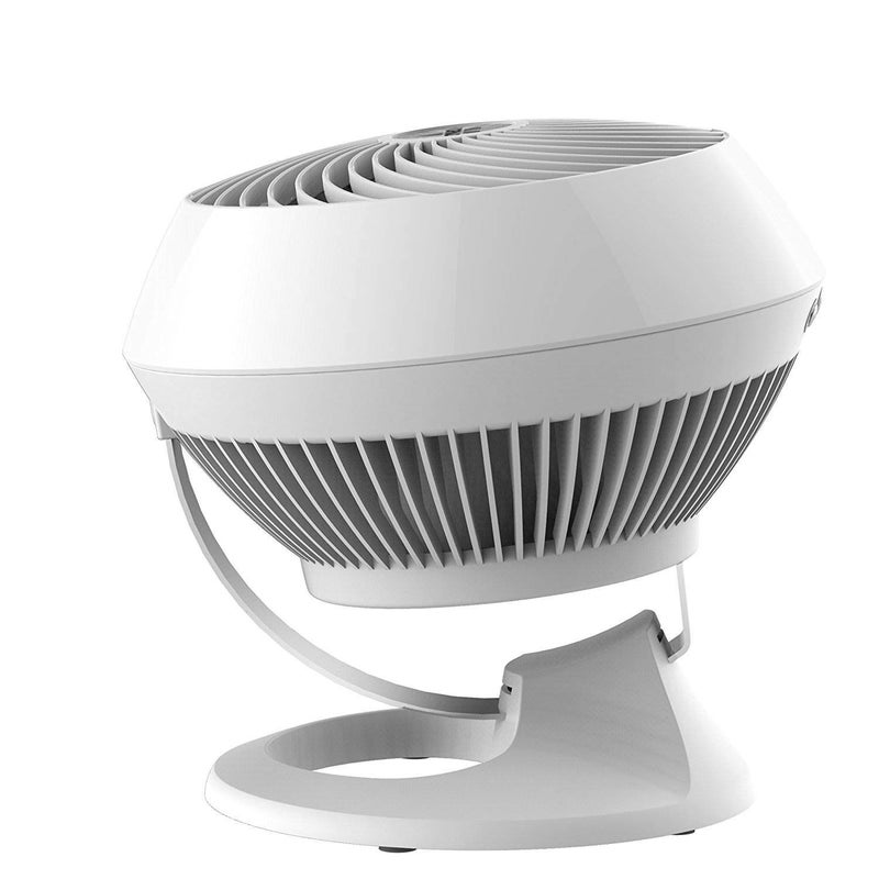 Vornado 560 Whole Room Air Circulator, Medium Floor Fan with 4 Speeds, Adjustable Tilt, Easy to Clean, Adjustable Tilt Chrome Glide Bar, Quiet Fan for Home, Office, and Bedroom, White - Image 2