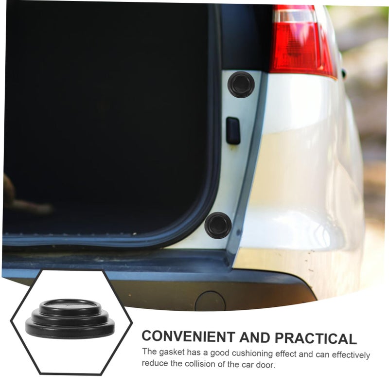 20 Pcs Car Door Edge Guards Bumper Protectors Shock Absorber Cushion Black - Image 5