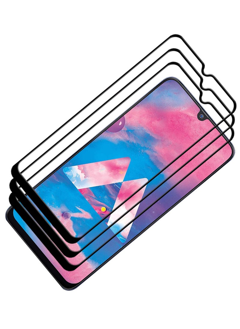 ACLIX 3 Pieces Antistatic ESD Dustproof Premium Quality High Definition Tempered Glass Screen Protector Designed For Samsung Galaxy M30 - Image 1
