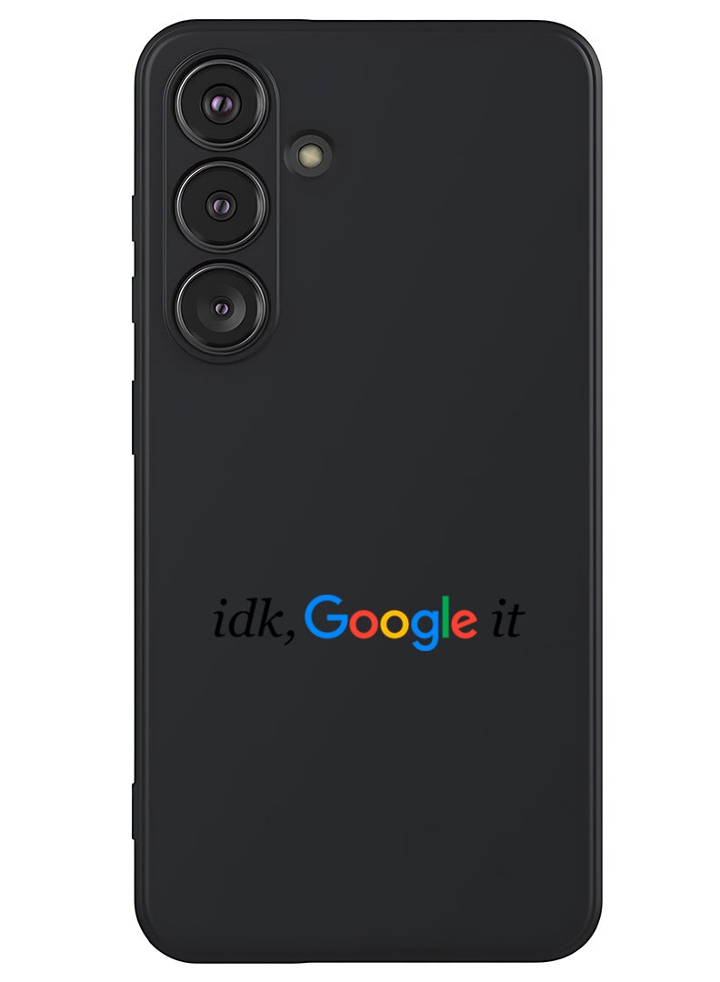 Protective Slim Fit Case Liquid Silicone Cover with Full Body Protection Anti-Scratch Shockproof Case For Samsung Galaxy S25 Plus (Black) - Google it