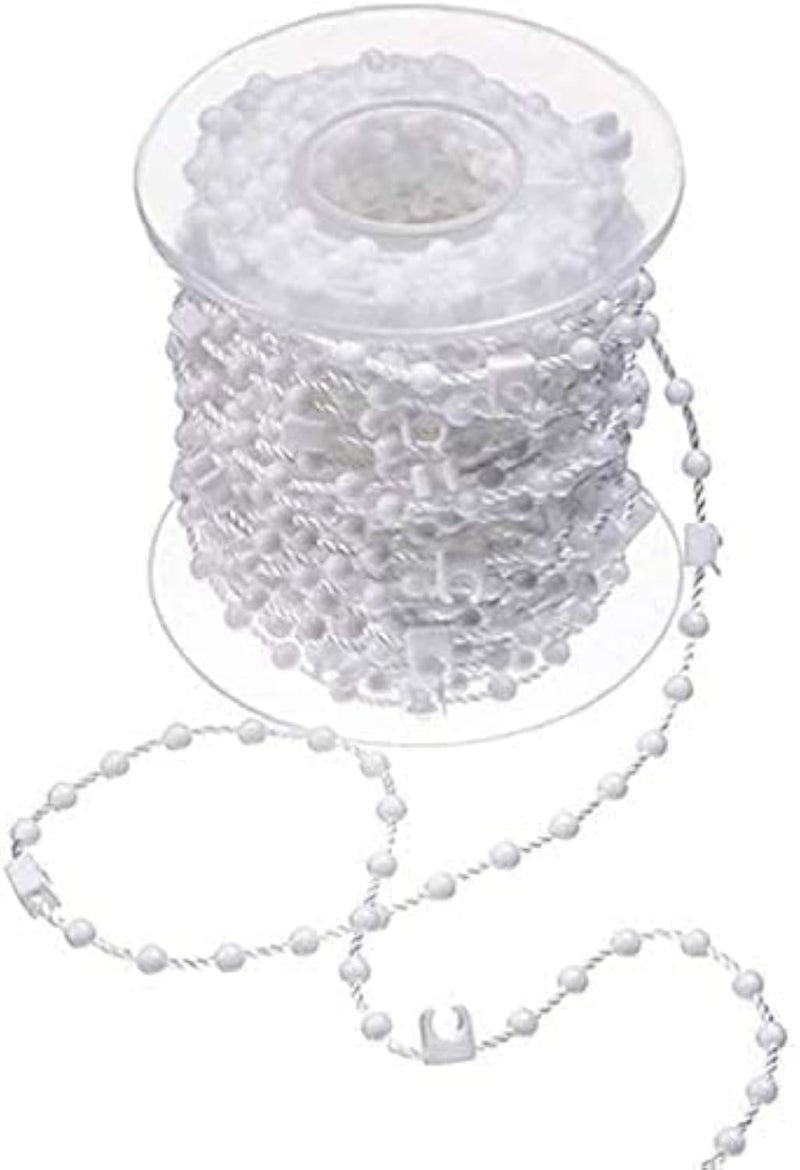 Vertical Blind Bottom Chain for 35 Inch 89 mm Slats 20 Meter 200 clips