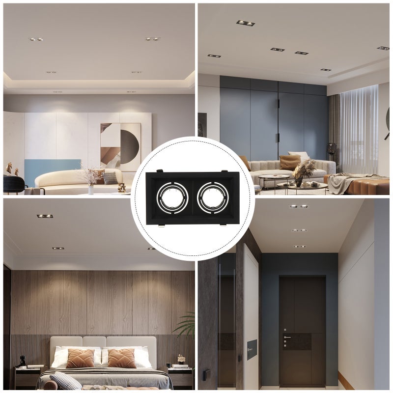 🏠 مصباح سقفي بغطاء مزدوج للإنارة المنزلية - Image 2