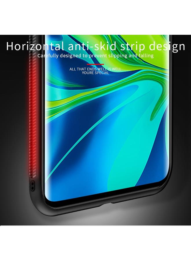 PINWUYO Case For Xiaomi CC9 Pro / Note10 Rong Series Shockproof PC + TPU+ Chemical Fiber Cloth Protective Cover - Image 4