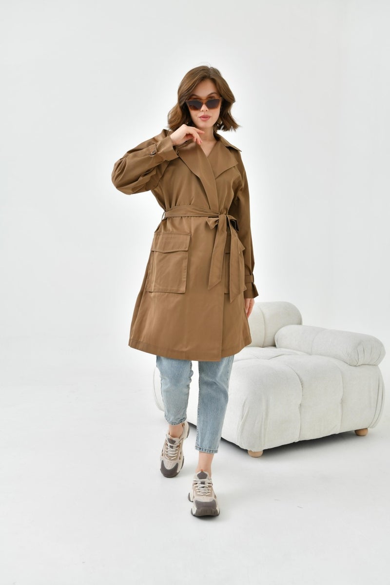 Garmi Women's Parachute Cap Mink  - Image 5