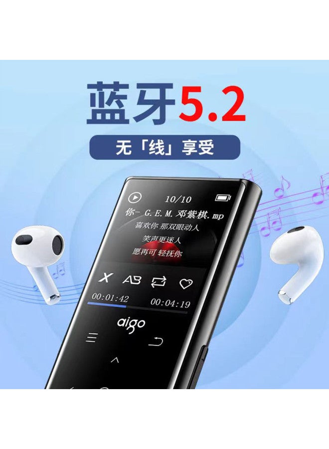 aigo مشغل MP3/MP4 للتعلم، مصمم خصيصًا لممارسة الاستماع للغة الإنجليزية لطلاب المدارس الثانوية، تشغيل الموسيقى والكتب الصوتية - Image 5