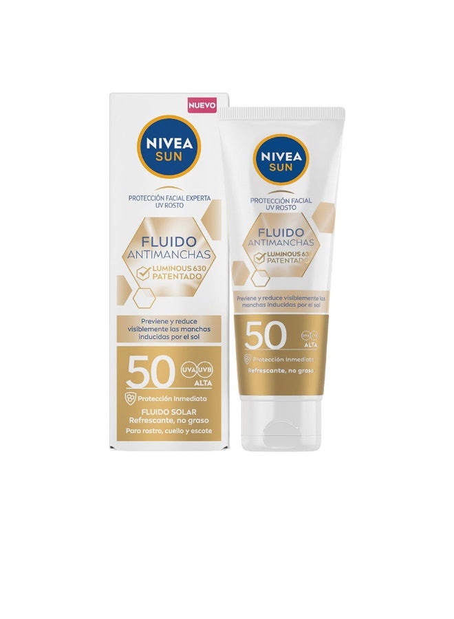 Nivea Sun Anti-Spot Facial Fluid SPF50 40ml - Image 1