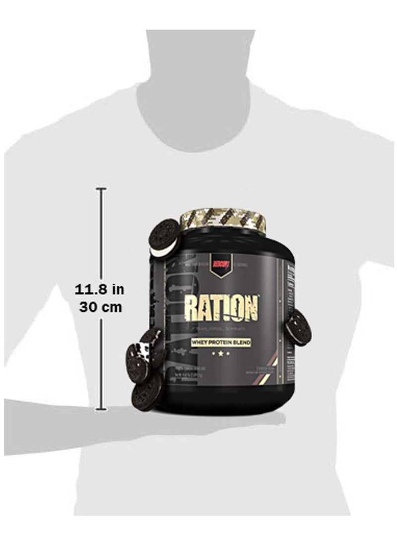 Ration Whey Protein Blend - Cookies and Cream - (65 Servings)