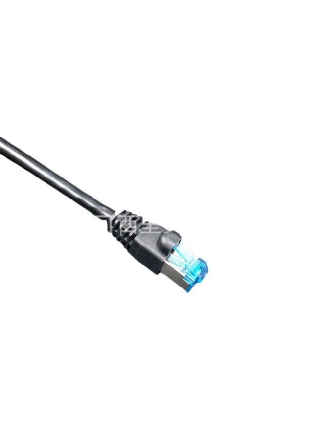 Generic Super Class 5 Outdoor Network Wire Monitoring Outdoor Waterproof Sun Twisted 8-Core Finished Computer Network Jumper 123500 M M-Color:Black ]-Line Length:80 M  - Image 4