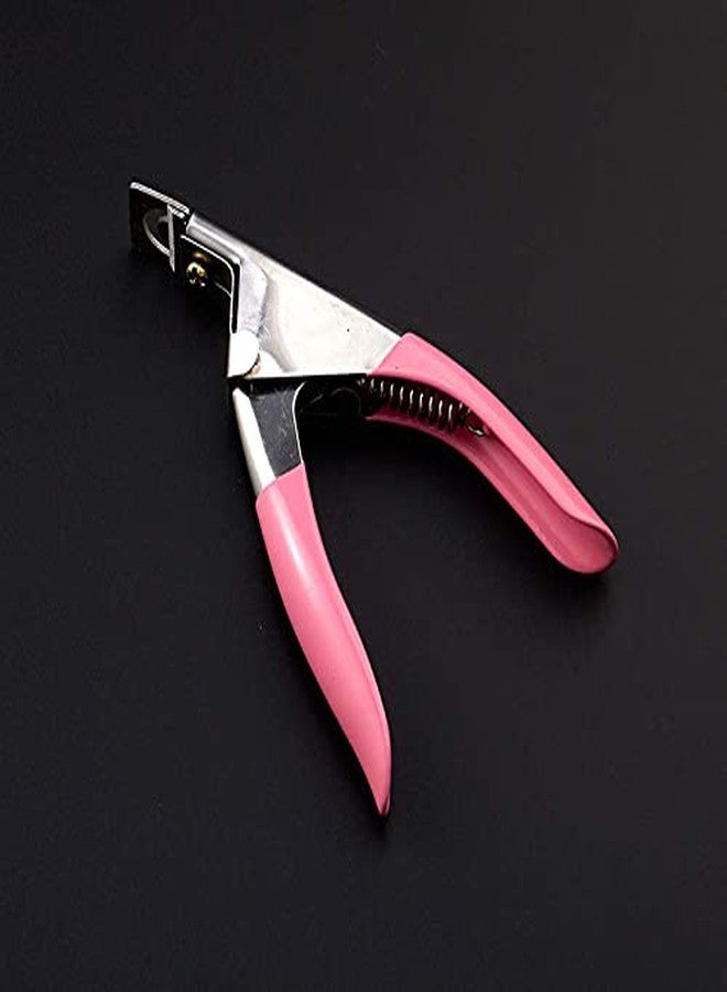 Shidara Acrylic Clear Full Cover Fake Nail Tips and Nail Cutter, Artificial False Nail Tips, Square Shaped | Clear 8| 100 Pieces - Image 3