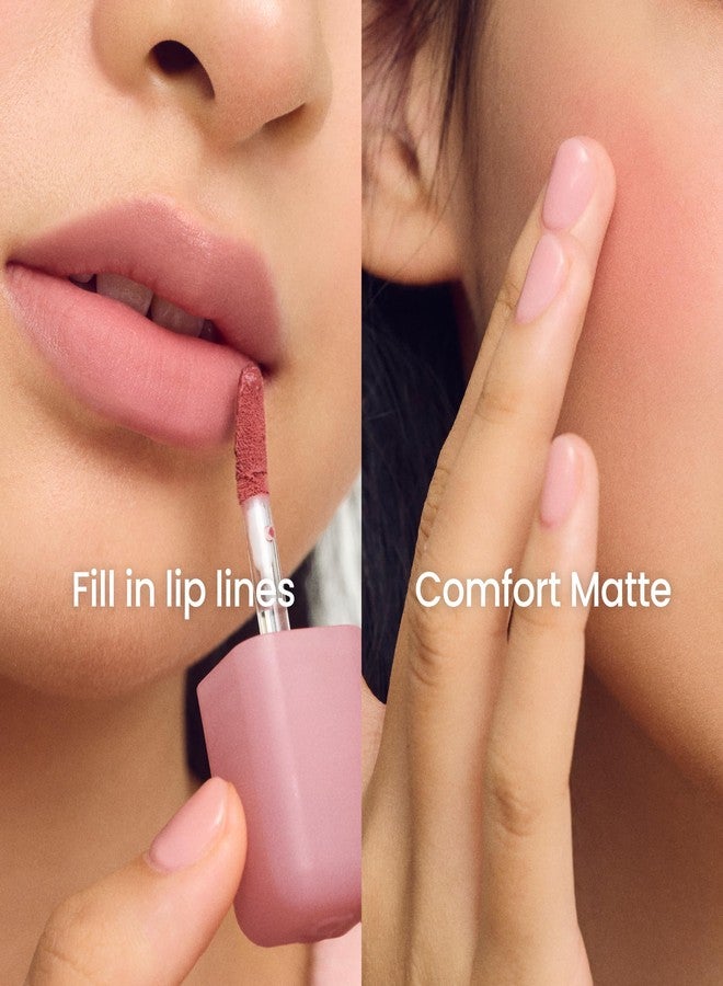 COLORGRAM NUDE BLUR TINT 09 RED BOMB | Soft Velvet Matte Liquid Lipstick & Cheek Tint | Lightweight Blurring Tint for a Smooth & Airbrushed Finish | Long-Lasting & Non-Sticky Formula - Image 5