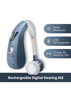 Depend Hearing Aid Rechargeable Wireless Amplifier For The Elderly Adult Rechargeable Deaf  - Image 2