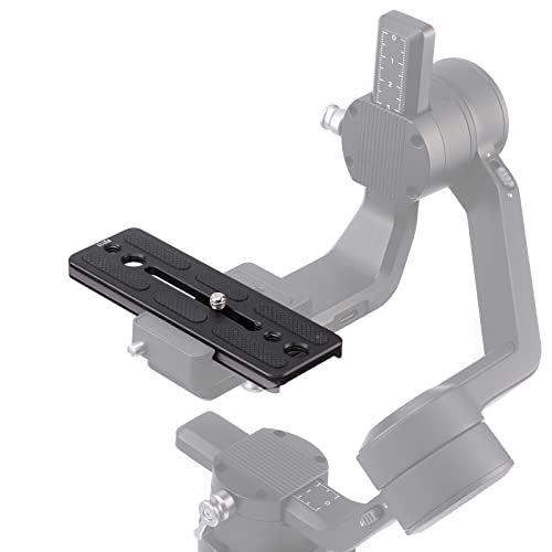 FocusFoto Quick Release Plate 115mm for DJI Ronin SC Gimbal Stabilizer Camera Arca-Swiss Standard Tripod Ballhead (PU115) - Image 1
