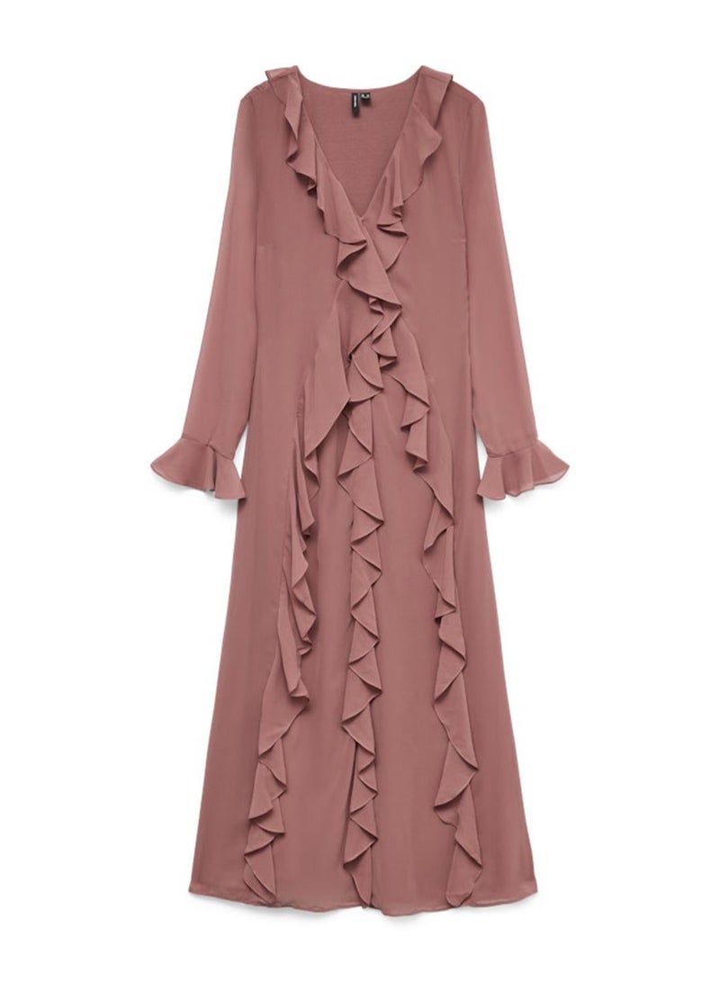 VERO MODA Ruffled Midi Dress - Image 5