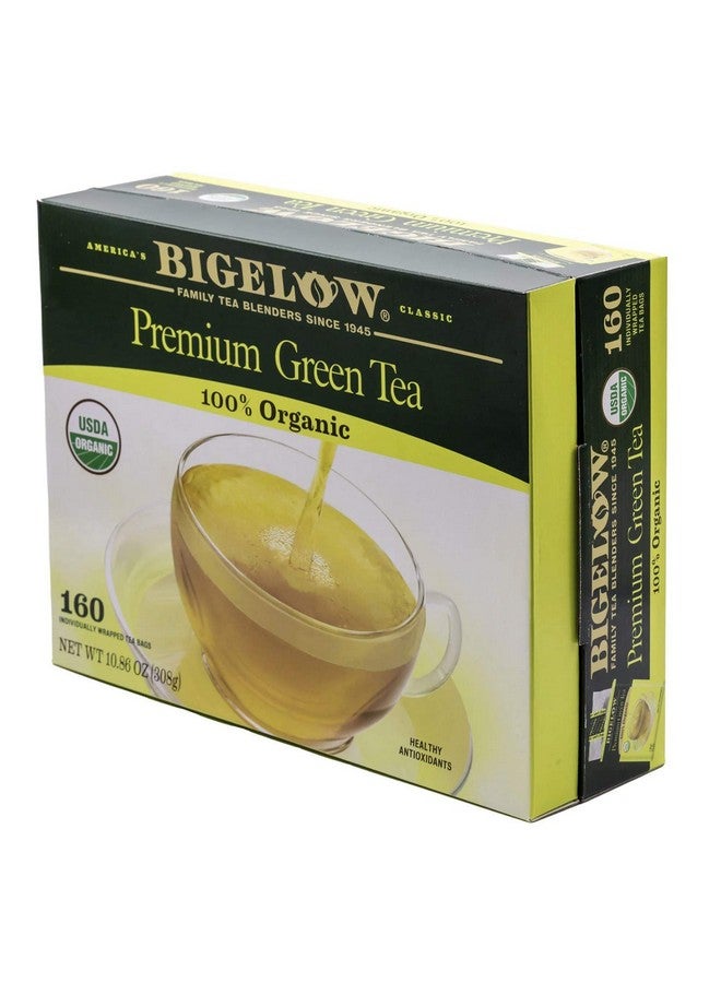 Bigelow Tea Organic Green Tea, 160-Count (51100.85) - Image 1