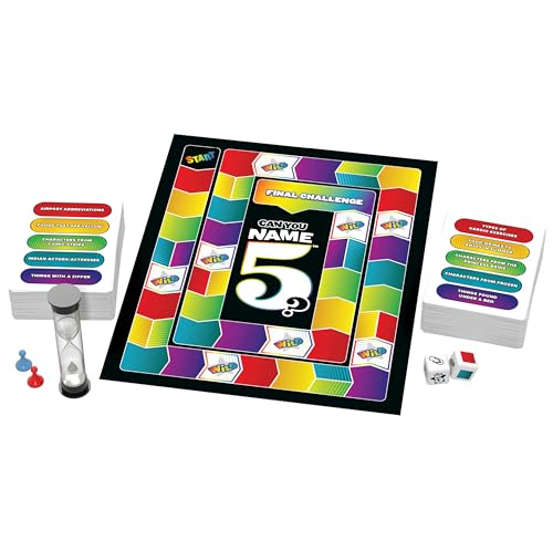 Goliath Name 5 Board Game Name 5 Things Before Time Runs Out Party Game Family Game Night for 2 or More Players or Teams Ages 12 - Image 5