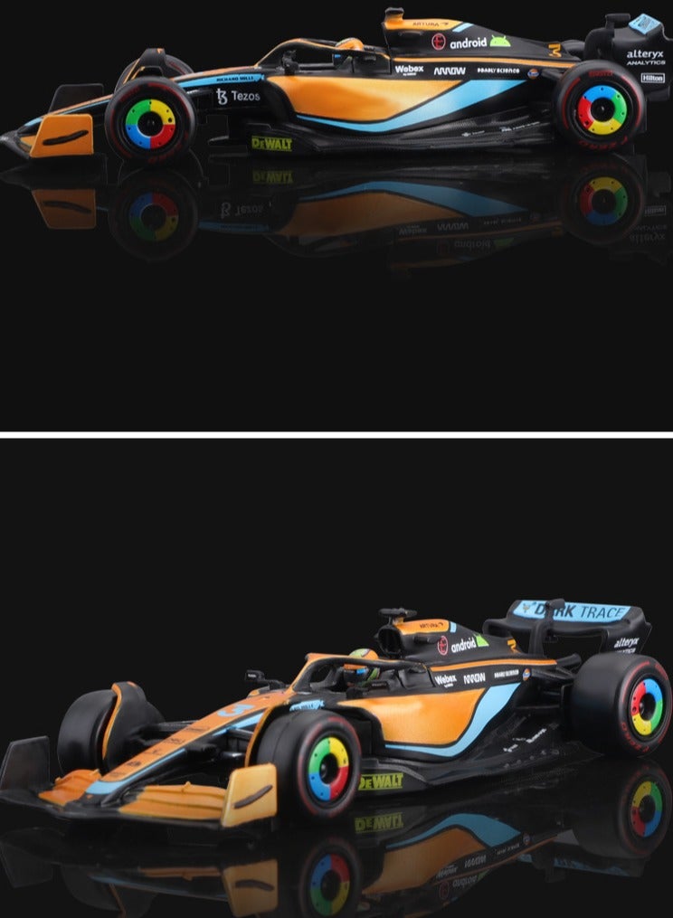 2022 McLaren F1 MCL36#3 Daniel Ricciardo 1 : 43 Zoom Diecast Model Car - Image 5