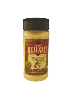 Redmond Real Salt Natural Garlic Salt 4.75oz 135g 