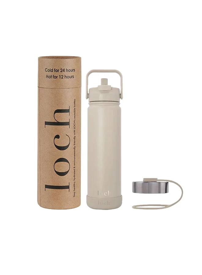 LOCH 650 ml Clay Beige Monochrome Bottle