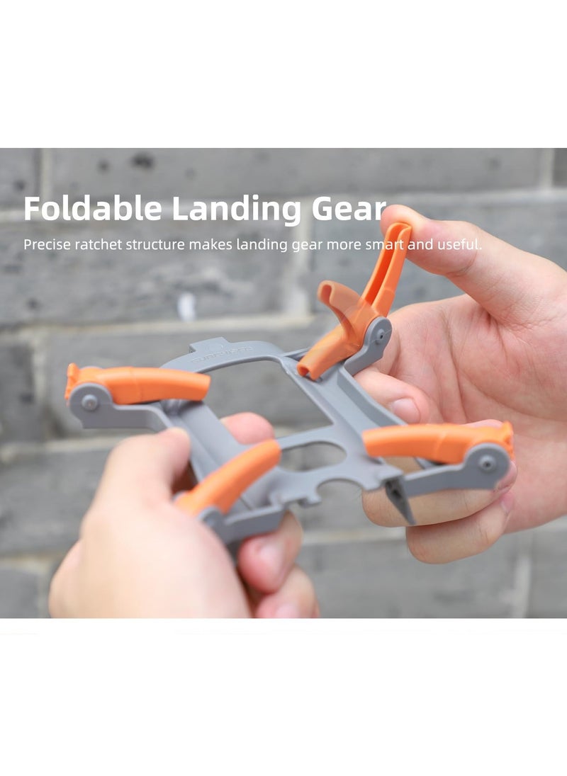 Generic - Landing Gear for DJI Air 3, Enhanced Stability Drone Spider Leg, Foldable Extension Kit - Effectively Heighten by 36mm - Image 1