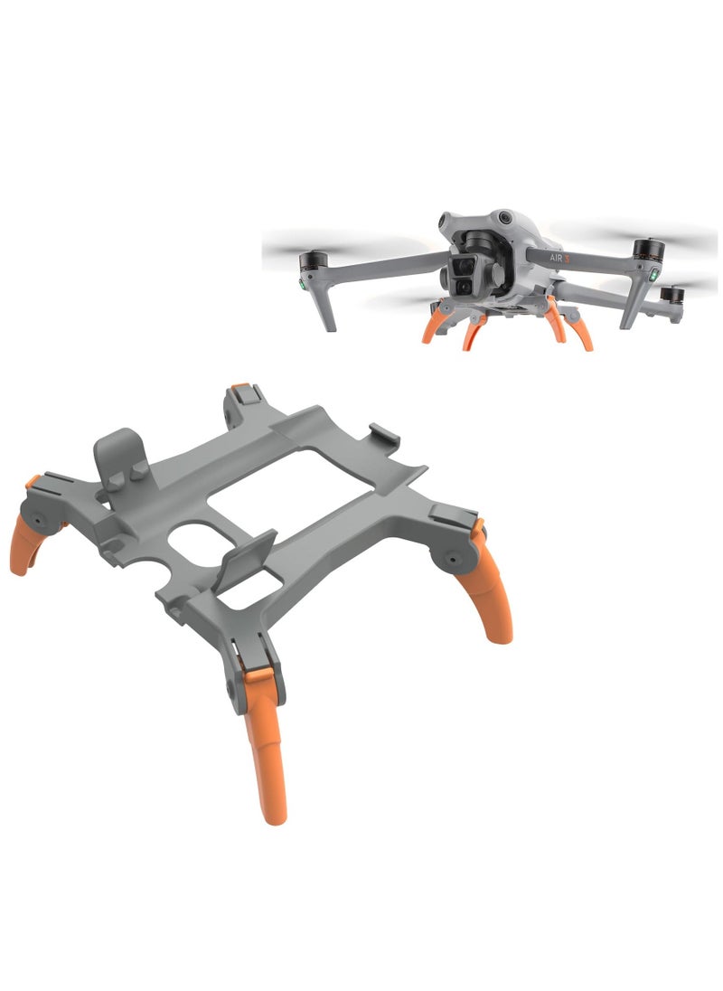 Generic - Landing Gear for DJI Air 3, Enhanced Stability Drone Spider Leg, Foldable Extension Kit - Effectively Heighten by 36mm - Image 1
