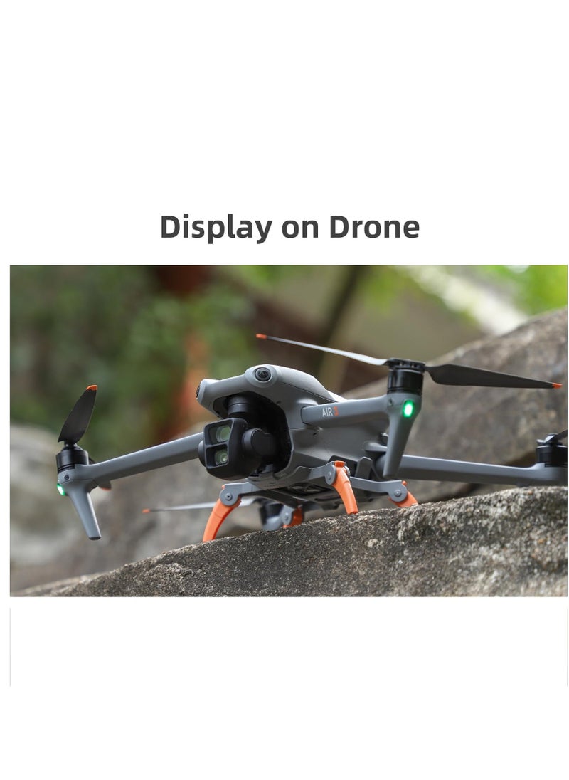 Generic - Landing Gear for DJI Air 3, Enhanced Stability Drone Spider Leg, Foldable Extension Kit - Effectively Heighten by 36mm - Image 1
