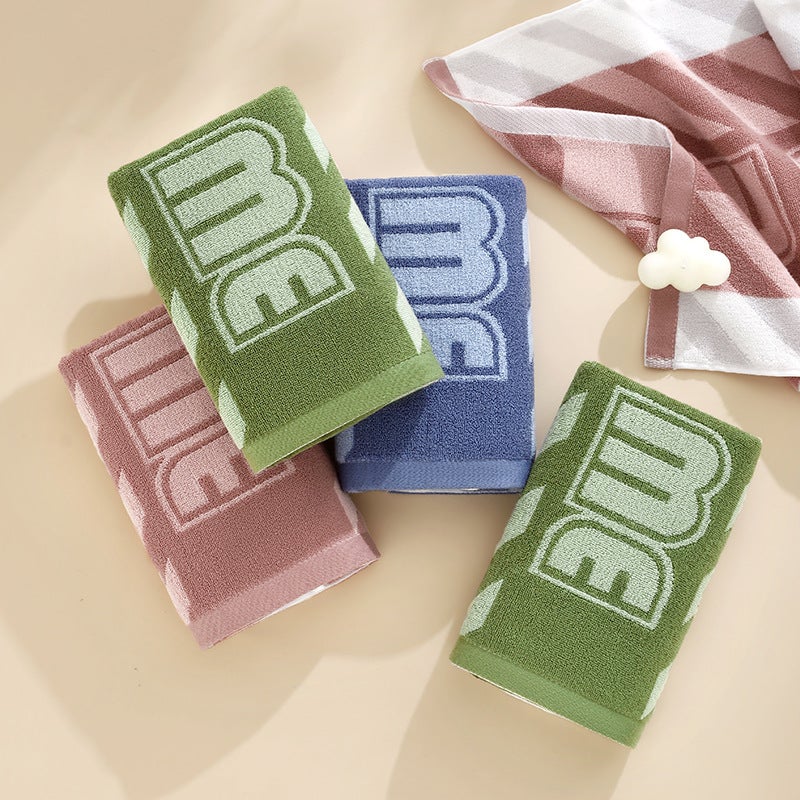 Bath Towel Cotton Thickened Absorbent Adult Household Polyester Cotton Large Towel Bath Cotton Towel - Image 4