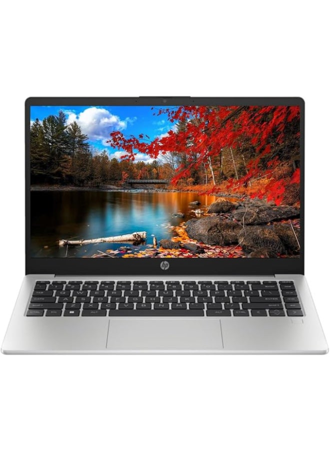 HP G10 (Upgraded Version) Laptop With 14-Inch Display, Core i7-1355U Processor/16GB RAM/512GB SSD/Intel Iris XE Graphics/Windows 11 English/Arabic Turbo Silver