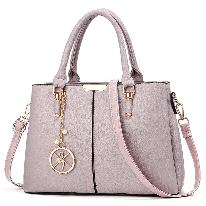 KURGOOL Purse and Handbags for Women, 3 Zip Compartments Tote Bag Designer Shoulder Purse Top Handle Satchel Bags - Image 1
