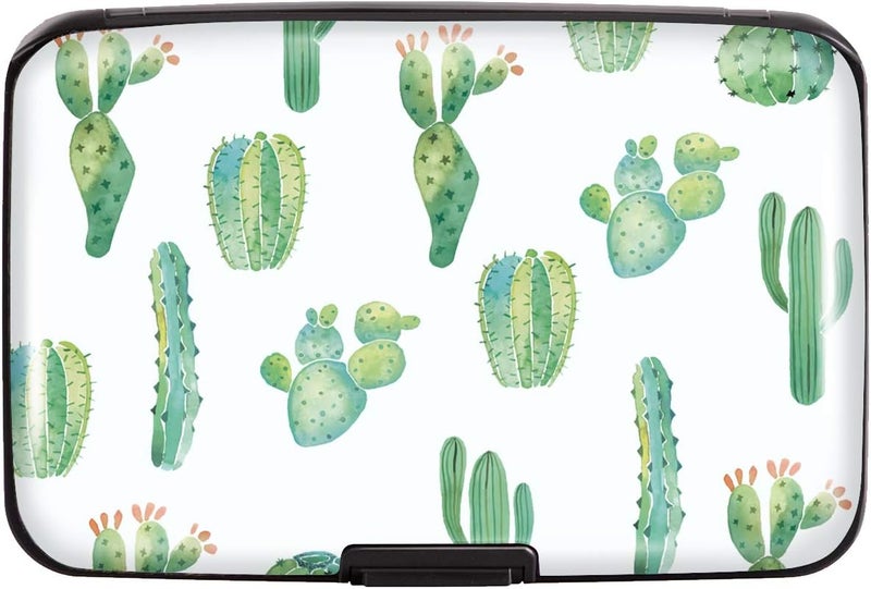 Coco Rossi Mini Credit Card Holder for Women or Men,RFID Blocking Slim Hard Card Case ID Case Travel Wallet - Image 1