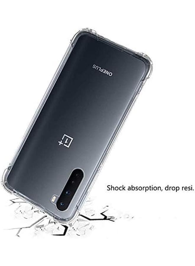 إيروريكس جراب Oneplus Nord 5G، جراب Oneplus Nord شفاف بزوايا معززة من مادة TPU الممتصة للصدمات، غطاء مرن للهاتف المحمول لهاتف Oneplus Nord شفاف - Image 4